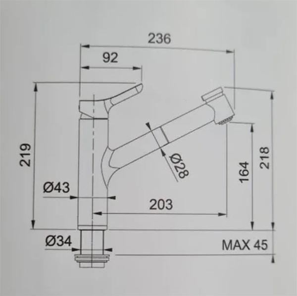 смеситель для кухни webert master ms941002015 цвет хром