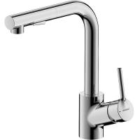 Смеситель для кухни Bravat Affability F7172217CP-3 цвет хром
