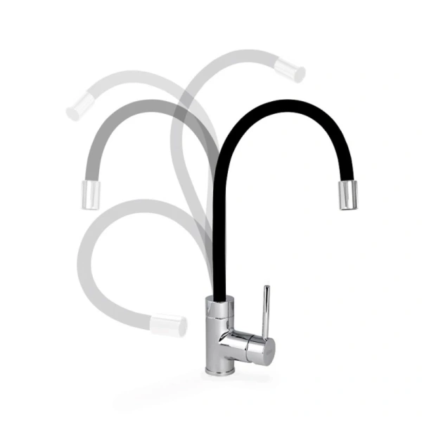 смеситель для кухни iddis kitchen 360 k36sbjbi05 с гибким изливом