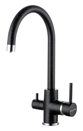 Смеситель для кухни Paulmark Essen Es213211-308, черный