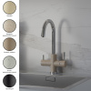 смеситель для кухни с подключением к фильтру paini cox granite truffle 7872643cr3v11l2km