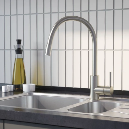 смеситель для кухни iddis kitchen 360 k36bnj0i05 с гибким изливом