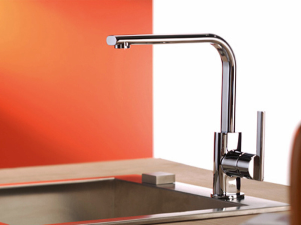 смеситель для кухни webert kitchen keo ke920302015 цвет хром