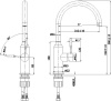 смеситель для кухни lemark expert lm5079s