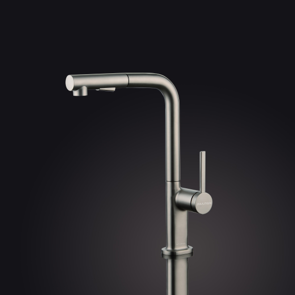 смеситель для кухни paulmark neo ne214419-ni, цвет никель