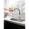 смеситель для кухни lemark comfort lm3075b бронза