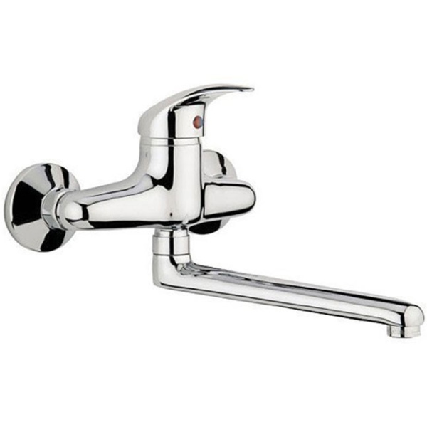 смеситель для кухни webert sax sx910101015 цвет хром