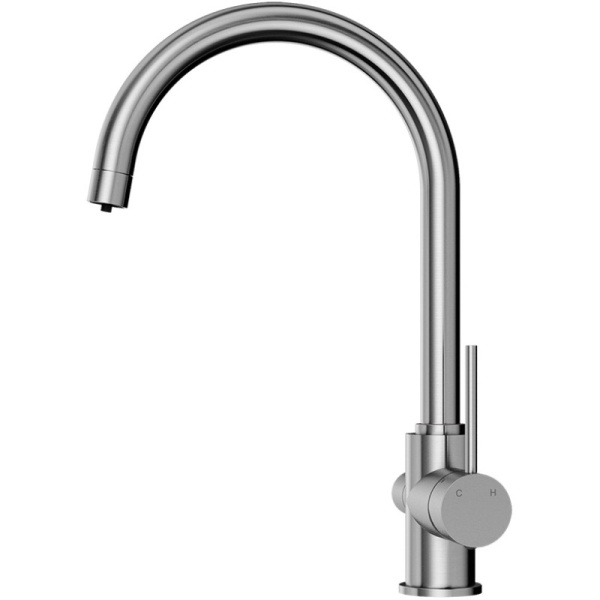 смеситель для кухни с подключением к фильтру elghansa kitchen pure water 56b5216-steel