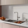 смеситель для кухни iddis pure pursbpfi05 хром