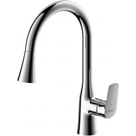 Смеситель для кухни Bravat Rhein F7460564CP-ENG цвет хром