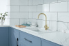 смеситель для кухни paulmark essen es213211-br, бронза