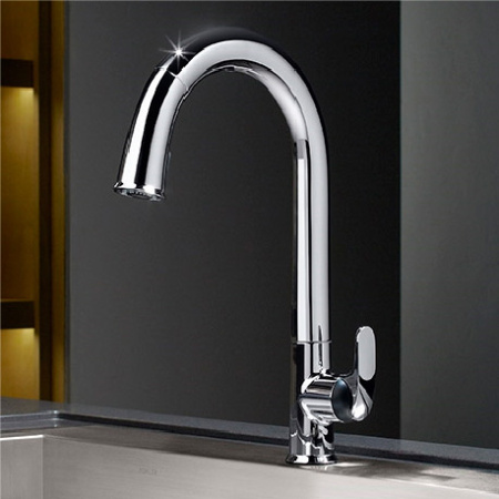 смеситель для кухни jacob delafon sensate e72218-b7-vs сенсорный, матовая сталь