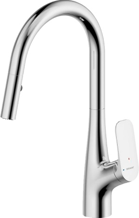 Смеситель для кухни Bravat F7428563CP-ENG цвет хром