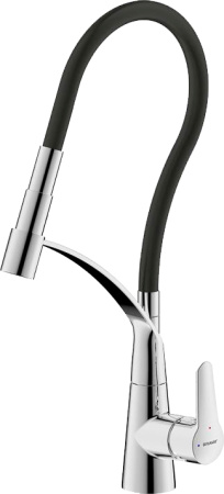 Смеситель для кухни Bravat F7420453CP цвет хром