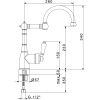 смеситель для кухни migliore ermitage ml.cuc-7085.bi.do