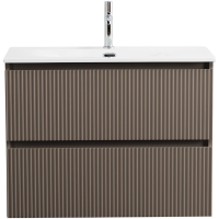 Тумба под раковину BelBagno Uno UNO-MINI-800-2C-SO-СO 80 см, подвесная, бежевый матовый