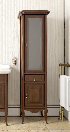 шкаф-пенал opadiris лоренцо 45 r светлый орех