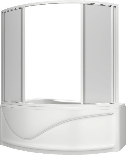 шторка на ванну bas николь