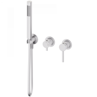 Смеситель для душевой системы встраиваемый WONZON & WOGHAND, брашированный никель (WW-838017-BN)