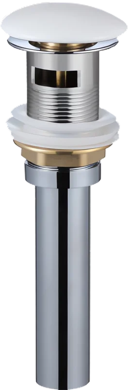 Донный клапан WeltWasser WW PP GL-WT 10000003677 клик клак, белый глянцевый