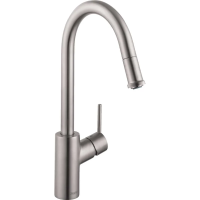 Смеситель для кухни Hansgrohe Talis M52 73864800, сталь