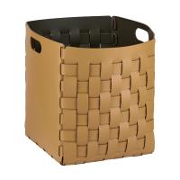 Корзинка ADJ Bottega 1047.40/55 для мелочей, 35x35xH40 см., горчичный/оливковый