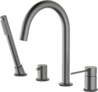 Смеситель на борт ванны Timo Saona 2320/18Y черное золото