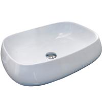 Раковина в ванную накладная 57 см CeramaLux 9243 белая