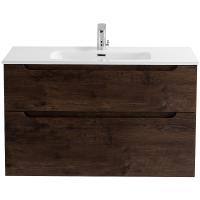 Тумба под раковину BelBagno Etna-H60 90 ETNA-H60-900-2C-SO-RW-P подвесная, цвет Rovere Moro