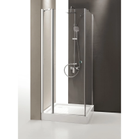 Душевой уголок Cezares Triumph 100x100 см прозрачное стекло TRIUMPH-D-A-12-100-C-Cr-L
