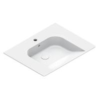 Раковина Catalano Comfort 70x55см, с 1 отв., белый глянцевый