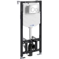 Инсталляция WasserKRAFT Aller 10TLT.010.ME.CH02 для унитаза с клавишей смыва Хром Инсталляция WasserKRAFT Aller 10TLT.010.ME.CH02 для унитаза с клавишей смыва Хром