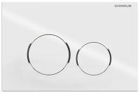 Кнопка смыва Charus Spazio FP.330.11.01 белый глянцевый