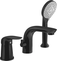 Смеситель на борт ванны Orange Otto M22-333b черный