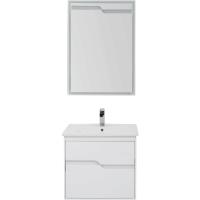 Комплект мебели для ванной Aquanet Модена 65 199304 Белый глянец
