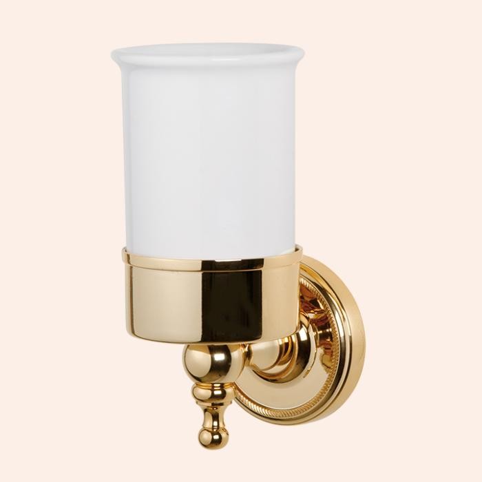 Стакан для зубных щеток Tiffany World Bristol TWBR109oro