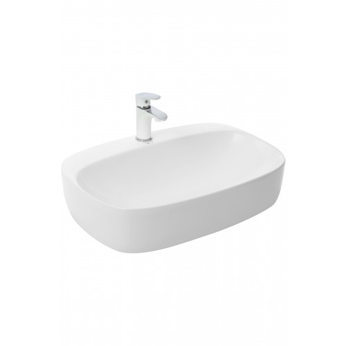 Раковина в ванную накладная WeltWasser Elbach 2236 59 см, 10000004579, белая