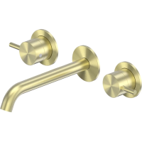 Смеситель для раковины Abber Wasser Kreis 316 AF81123BG-L встраиваемый, золотой матовый