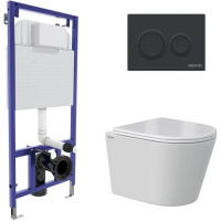 Комплект подвесной унитаз Berges Vita + система инсталляции Berges Novum O5 043378