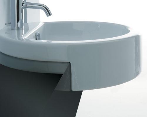 раковина полувстраиваемая 50 см disegno ceramica magritte pt05041101