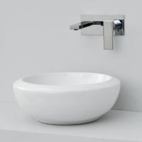 Раковина накладная 46 см Artceram Blend BLL001 01 00, белая