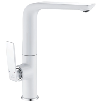 Смеситель для кухни Rose R2713F цвет белый/хром