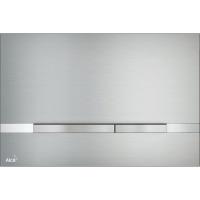 Кнопка для инсталляции AlcaPlast Flat Stripe цвет металл–матовый