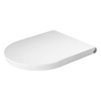 Сиденье с крышкой для унитаза Duravit WHITE TULIP 0027090000с автоматическим закрыванием, петли хром, цвет белый (продаем с унитазами!)