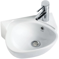 Раковина Creavit Cocuk CK035-00CB00E-0000 / CK035.00000 38,6 х 29 см, подВЕСная, детская, белая