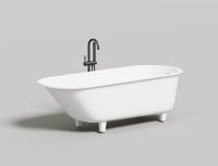 Ванна 170х70 см.Salini Ornella Ki 102413G, S-Sense, цвет: белый