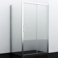 Душевой уголок WasserKRAFT Main 130×90 41S33 профиль хром, стекло прозрачное