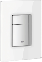 Кнопка смыва для инсталляции Grohe Skate Cosmopolitan Skate Cosmopolitan 38845LS0 стекло, цвет белая глянцевая луна