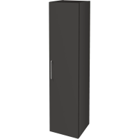 Пенал Jacob Delafon Odeon Rive Gauche EB2570D-R5-M53 подвесной R, серый антрацит матовый