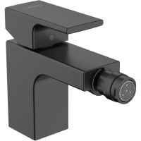 Смеситель Hansgrohe Vernis Shape 71219670 для биде, с донным клапаном, черный матовый